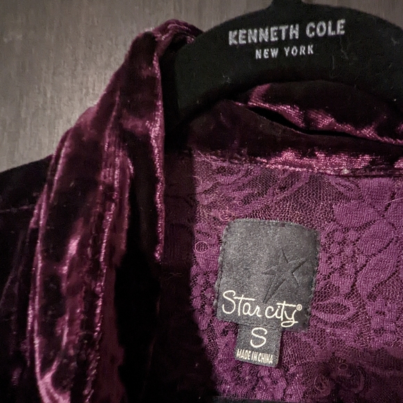 Y2K  velvet blazer - Picture 3 of 4